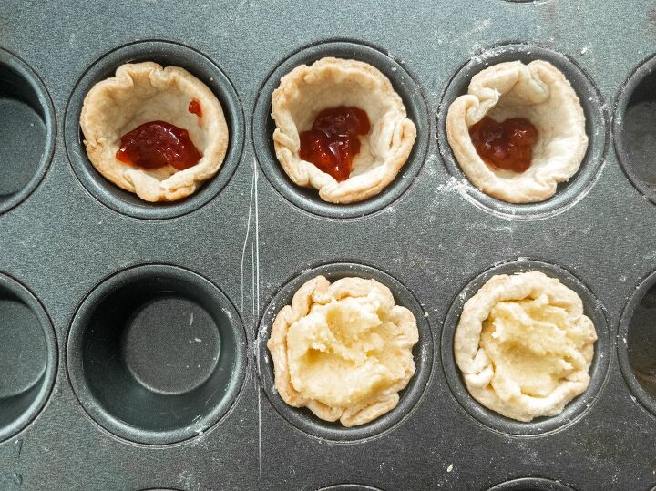 how to make miniature bakewell tarts