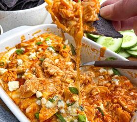 How to make a creamy Buffalo chicken dip without drowning it in unhealthy ingredients
