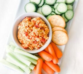 Instead of chopping a salad, try a quick dip that's made for dunking veggies