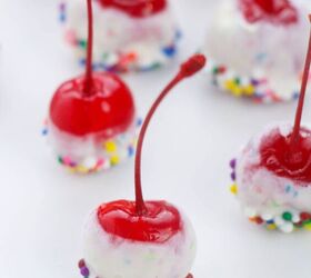 How To Make Simple 3 Ingredient Sprinkle-Dipped Cherries