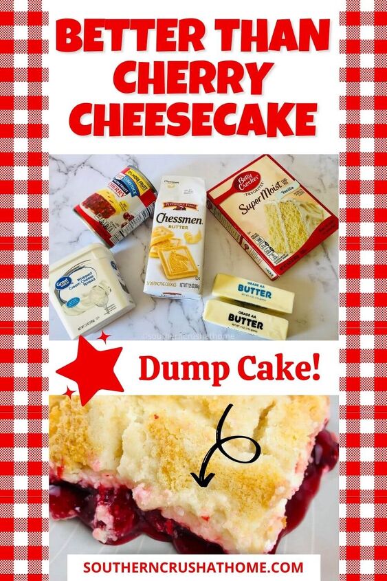 how to make better than cherry cheesecake dump cake