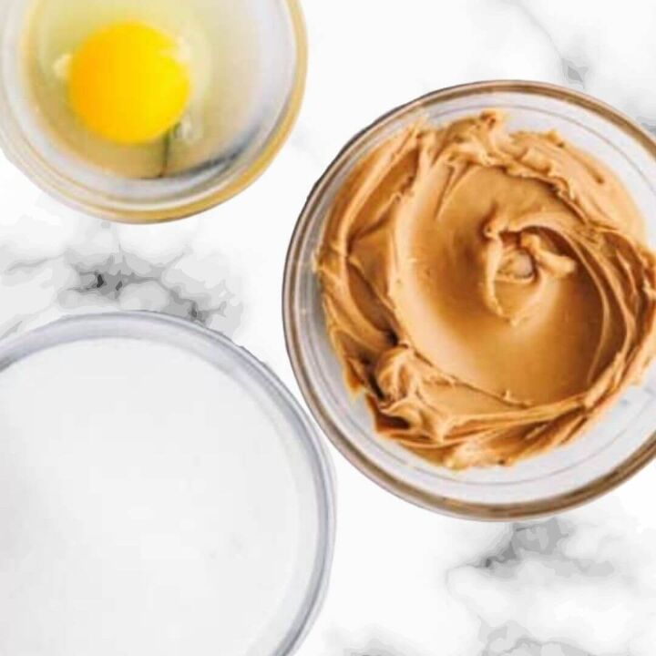 3 ingredient homemade peanut butter cookies with no flour