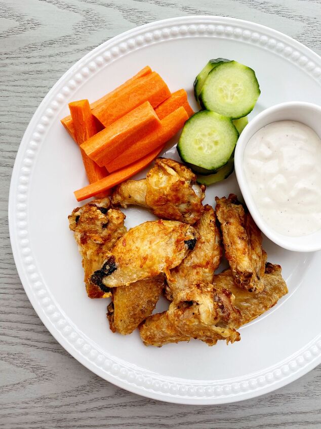 air fryer frozen chicken wings