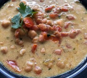 Spicy Chickpea and Tomato Soup