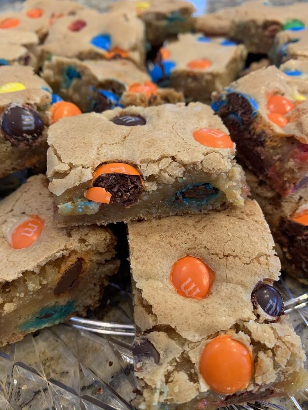 chewy m m cookie bars