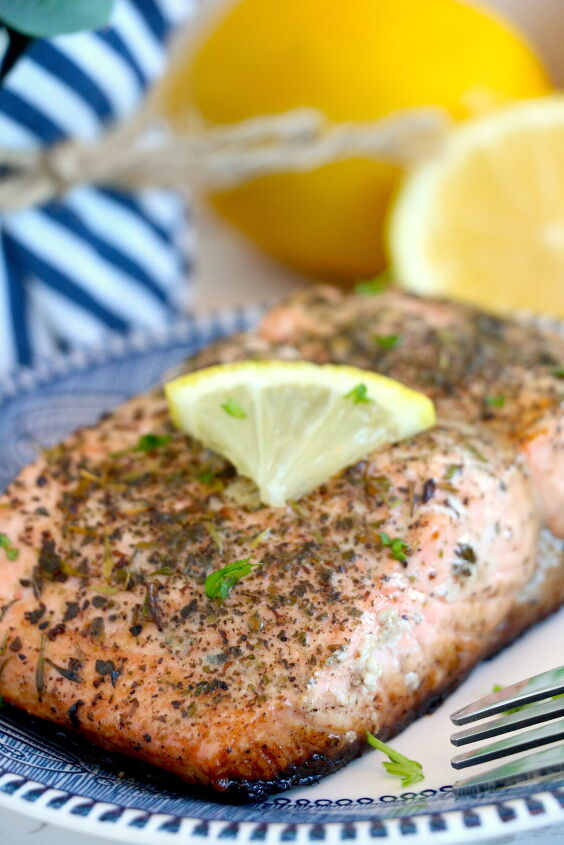 recipes that can help you fall asleep at night, 3 Herb Grilled Salmon Recipe