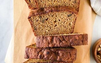 Protein Banana Bread With Cinnamon Sugar Crust