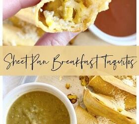 Sheet Pan Breakfast Taquitos