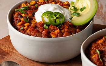 Wholesome Vegan Chili With Lentils
