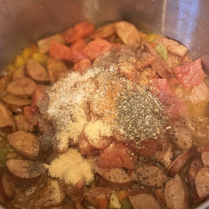 smoked sausage jambalaya