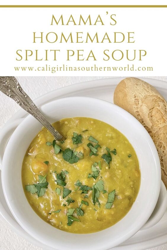 mama s homemade split pea soup