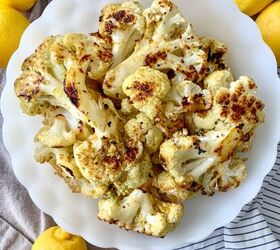 We've never seen cauliflower paired with this sauce before, but it's delicious