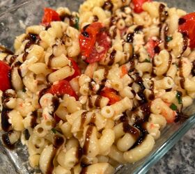 Quick Baked Feta Pasta With Balsamic Glaze "Jersey Girl Knows Best
