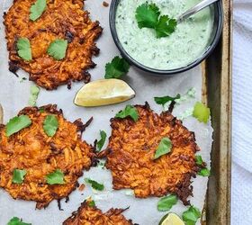 Butternut Squash and Halloumi Fritters