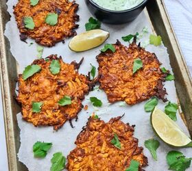 2 completely unexpected ingredients make these fritters deliciously sweet & salty