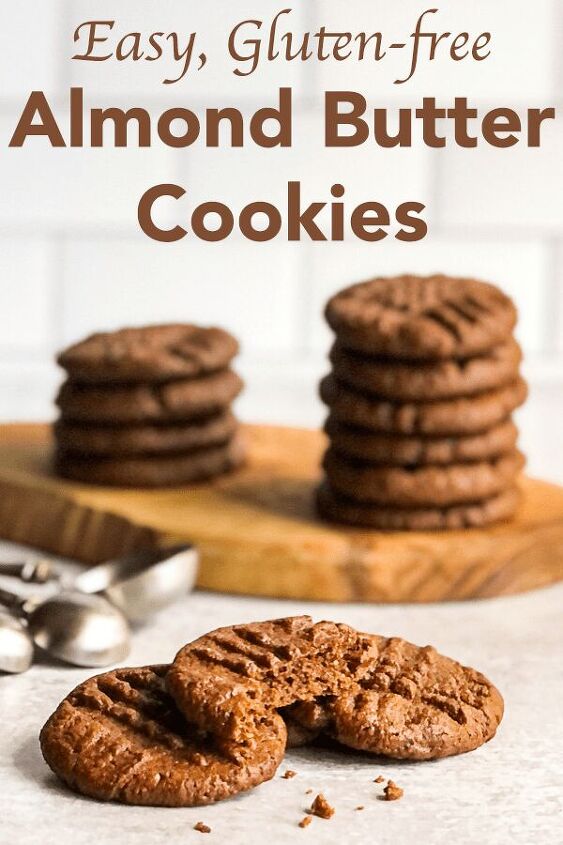 easy almond butter cookies