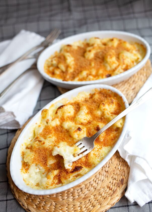 cauliflower gratin with breadcrumbs