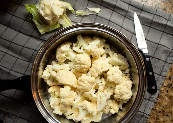 cauliflower gratin with breadcrumbs