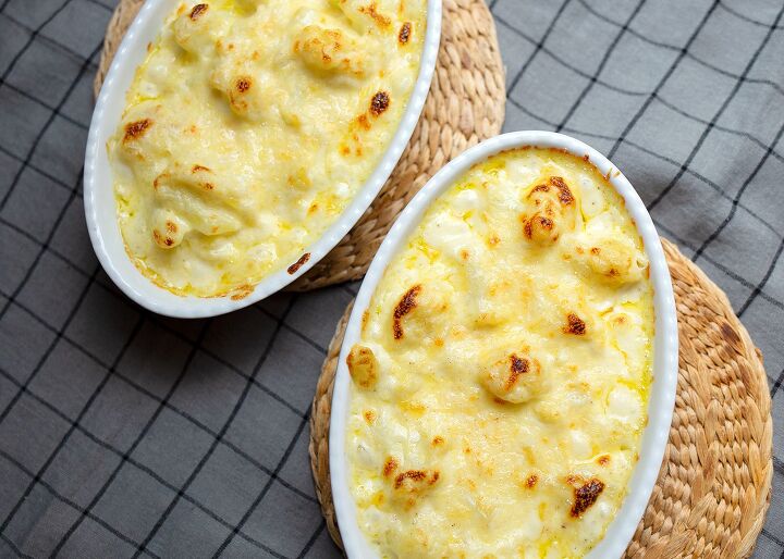 cauliflower gratin with breadcrumbs