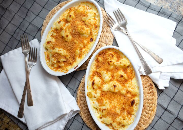 cauliflower gratin with breadcrumbs