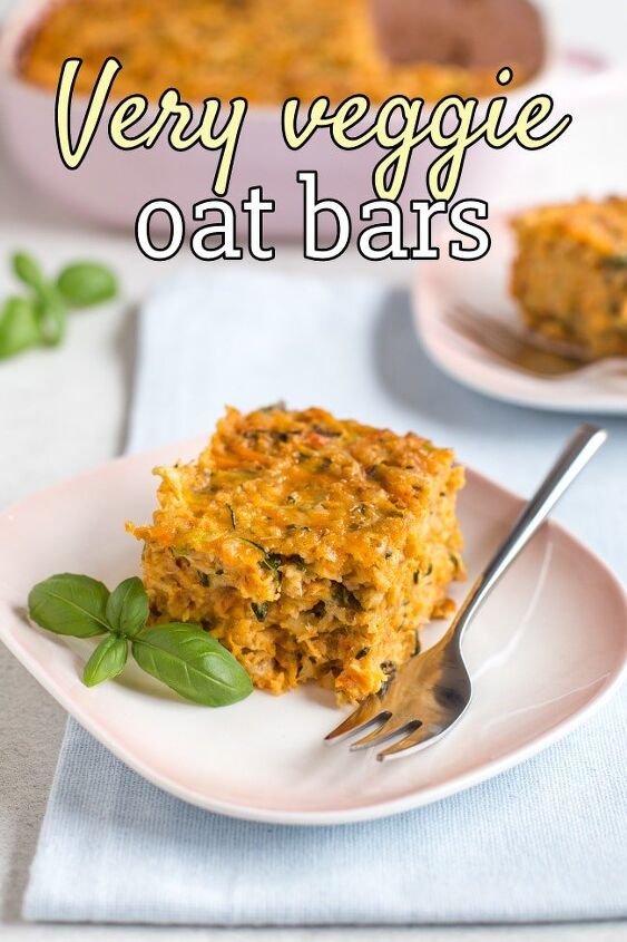 very veggie oat bars