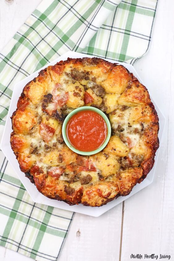 easy biscuit pull apart pizza bread