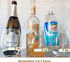 As easy as 1, 2, 3—having a refreshing cocktail could not be easier!