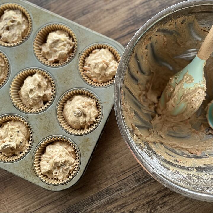 carrot cake muffins