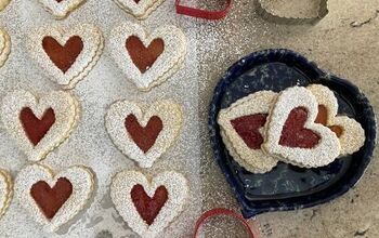 Valentine Linzer Heart Cookies Recipe