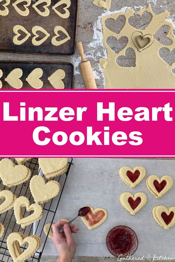 valentine linzer heart cookies recipe