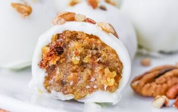 Easy Carrot Cake Truffles Recipe