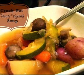 Crock Pot Hearty Vegetable Soup Recipe