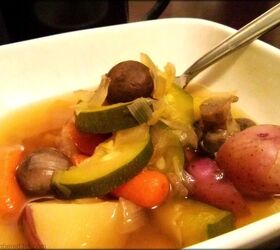 crock pot hearty vegetable soup recipe