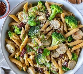 Chicken Sausage Pasta With Broccoli