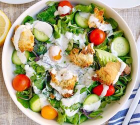 Homemade Feta Cheese Salad Dressing with Greek Seasoning | Foodtalk Homemade Feta Cheese Salad Dressing with Greek Seasoning | Foodtalk