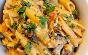 Easy Chicken Taco Pasta {dairy and Gluten-free Options}