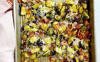 Roasted Brussels Sprouts With Bacon and Parmesan