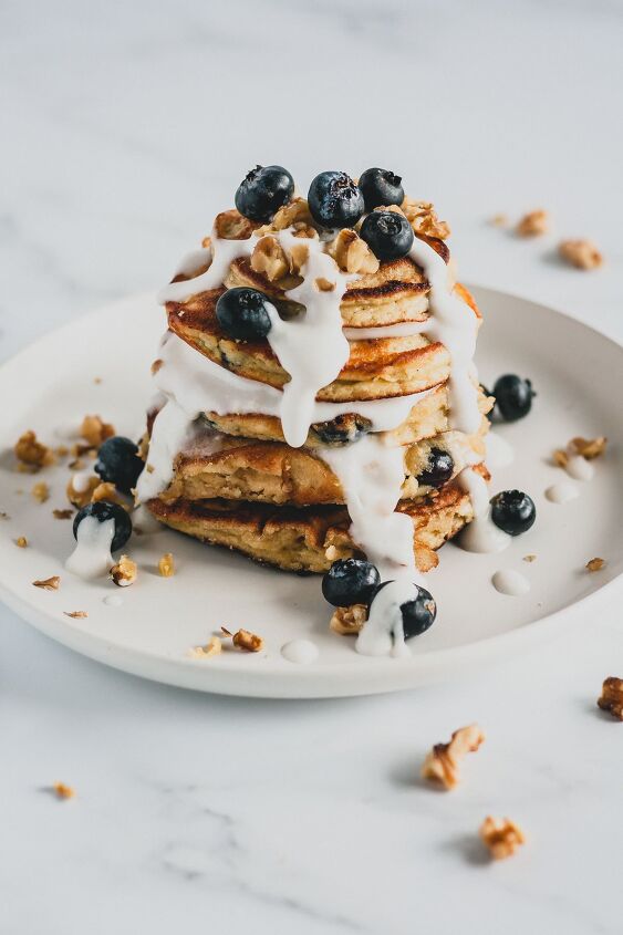 keto blueberry pancakes