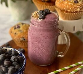 Dairy-Free Blueberry Muffin Smoothie