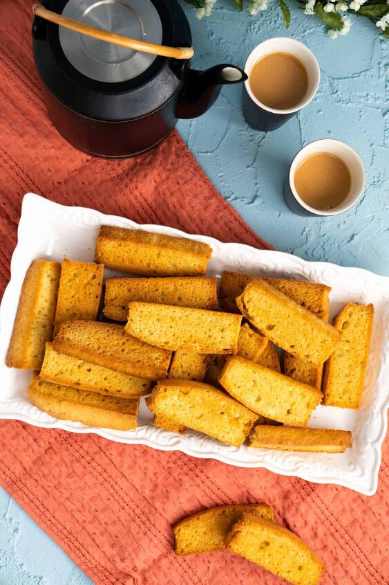 Cake Rusk (Indian/Pakistani Biscotti Recipe) | Foodtalk