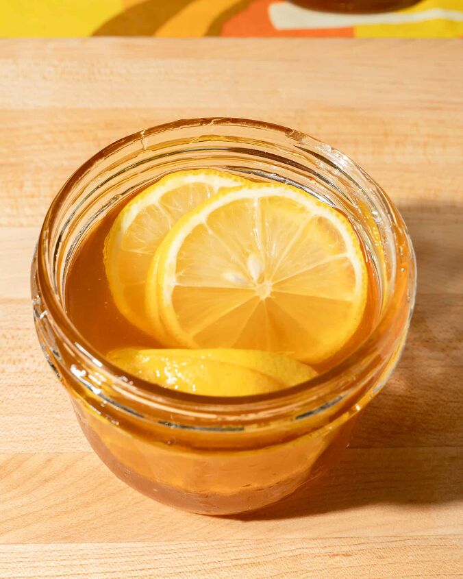 lemon fermented ginger honey