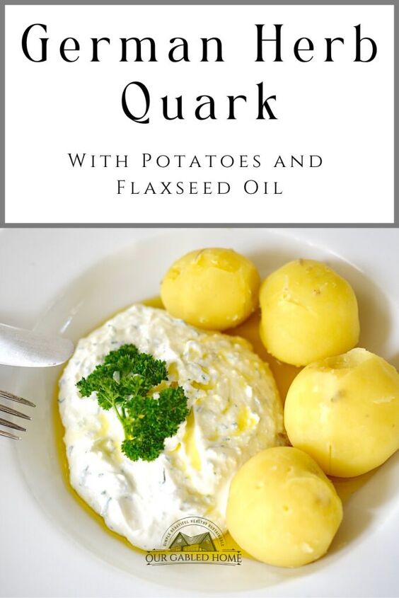 this simple but classic dish combines quark with a good helping of fla