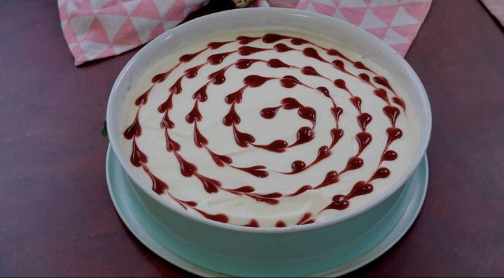 baked cherry cheesecake