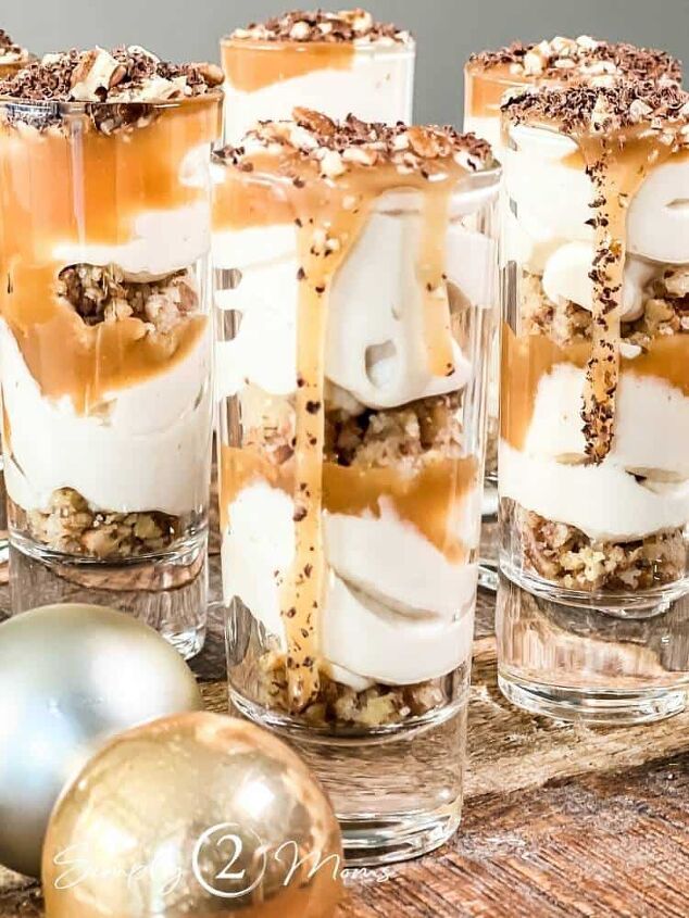 The Best No Bake Salted Caramel Cheesecake Shooters | Keto | Foodtalk