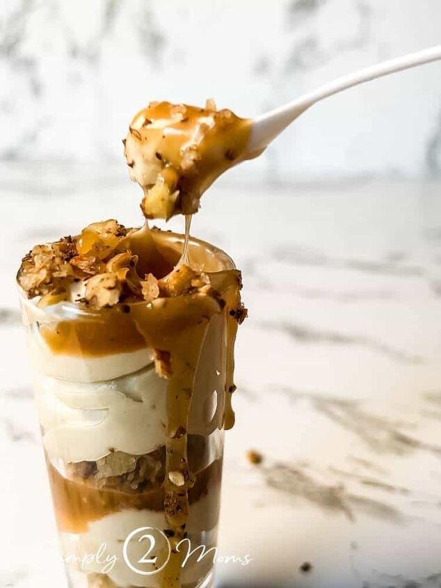 the best no bake salted caramel cheesecake shooters keto