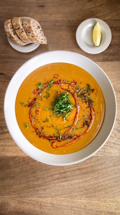 mercimek orbas turkish red lentil soup