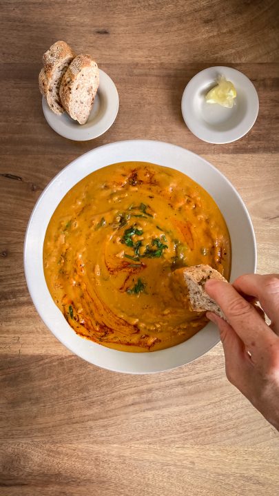 mercimek orbas turkish red lentil soup