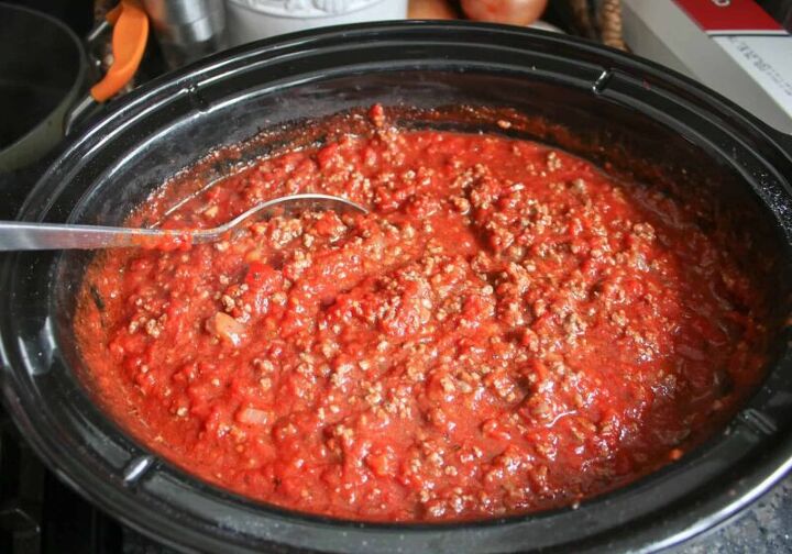 finished meat sauce
