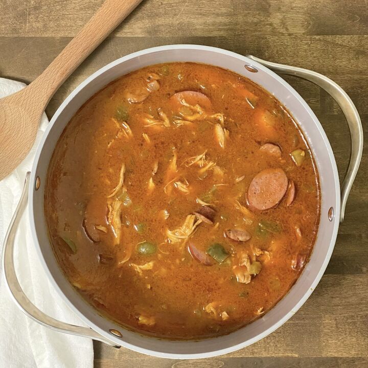 cayla coxs chicken and sausage gumbo
