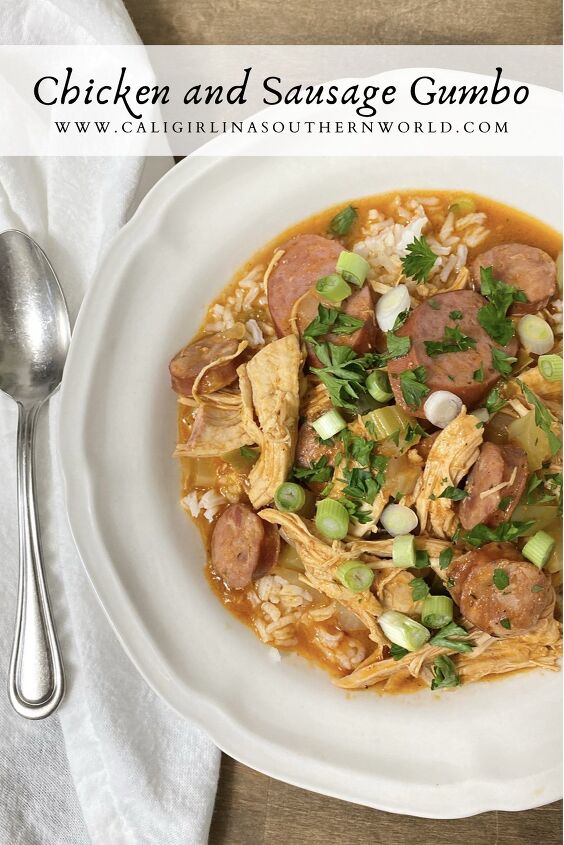 cayla coxs chicken and sausage gumbo